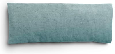 Ontspannend oogkussen blauw | ZONDER LAVENDEL | 100% ecologisch | handgemaakt in NL | vulling 150g biologisch lijnzaad | perfect voor Yoga | Meditatie | Yoga Nidra | Ontspanning | afneembare en wasbare eco linnen hoesje