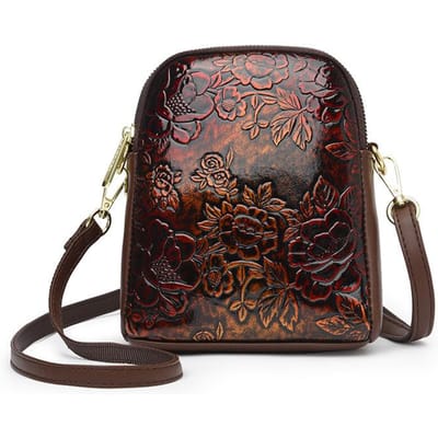 Nieuwe Glanzende Embossed Mobiele Telefoontas voor Zomer Dames Crossbody Tas Veelzijdig en Modieus Lichtgewicht Mama Schoudertas gray