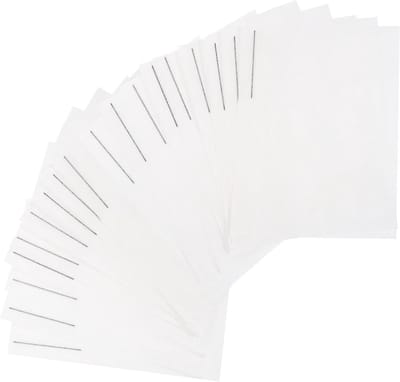 Kweekzakken - Planten zakken - Fruit beschermen - Ademend papier - 10.8x7.5cm - Wit