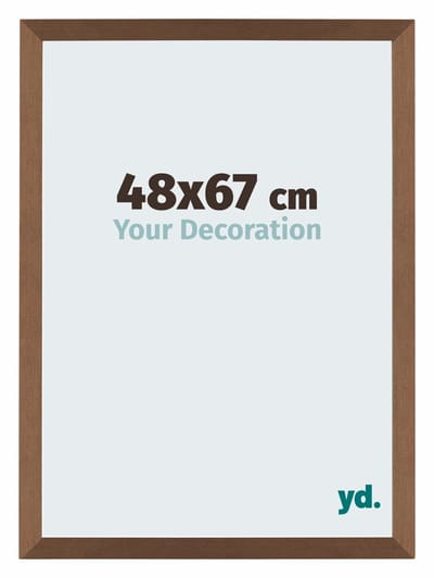 Your Decoration - Puzzellijst 48x67 cm - Koper Decor - Puzzellijst 500-1000 stukjes - MDF Fotolijst - Mura