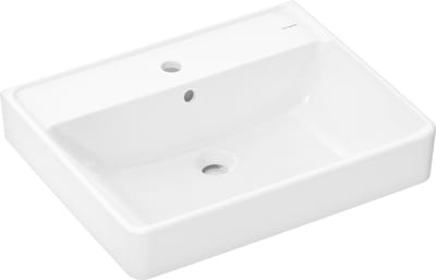 Hansgrohe Xanuia Q - Wastafel 60x48 cm, met overloop, kraangat, wit 60243450