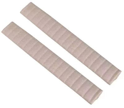 Gordelbeschermer Beige Extra Lang 48 CM - Zachte Gordelhoezen 2 stuks - Gordelkussen - Kasey Products