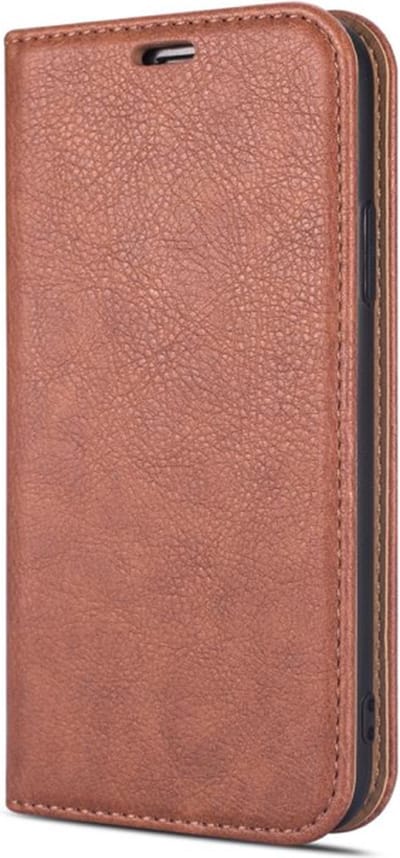 Hoesje geschikt voor Samsung Galaxy S20 FE 5G machnitisch hoesje/book case met pasjeshouder hoge kwaliteit kleur Bruin