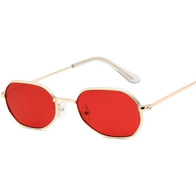 Lunettes de Soleil Carrées Rétro Femme Homme Designer Rétro Lunettes de Soleil Femme Homme Élégant Miroir Voyage Punk Oculos De Sol Other white