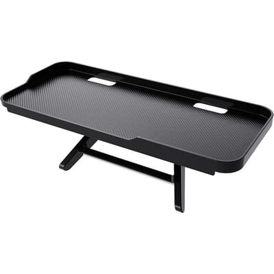 Threadable TV-scherm Bovenste Plank Monitor Organizer Rack Holder Praktische Thuisopslag Computer Kantoor Multifunctionele Organizer zwart