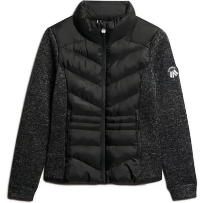 Superdry - Gebreide Hybrid Storm jas - Dames - Gewatteerde jassen