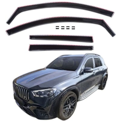 Luchtafweerders - Mercedes GLE W167 (2019+) - Aerodynamisch - Gekleurd - Eenvoudige montage