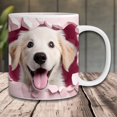 Mok Cadeau Hondje - Mok met tekst - Verjaardag cadeau - Cadeau voor vrouw - Koffiemok - Grappige cadeaus - Cadeau voor man - Kado man - Kado vrouw - Mokken en bekers - Vaderdag of moederdag Cadeau - Verjaardag cadeau