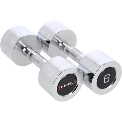 HMS Chroom Dumbbell Set - 2 x 6 kg
