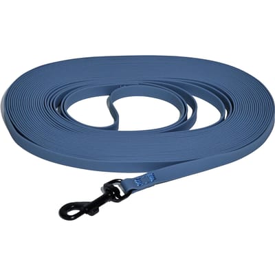 Waterdichte PVC Lange Hondentraining Leash 5M/10M/15M/20M Anti-Klit Makkelijk Schoon te Maken Terugroep Wandel Leash Voor Kleine Middelgrote Grote Katten (Blue,M) blauw