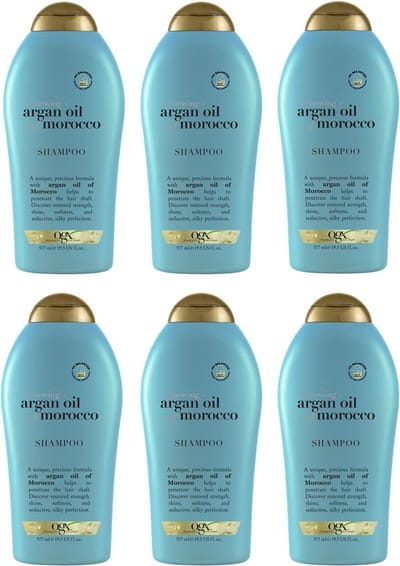 OGX Renewing + Argan Oil of Morocco Shampoo, 6 X 577 ml - Voordeelverpakking
