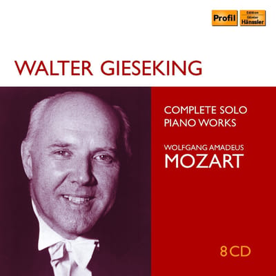 Walter Gieseking - Mozart: Complete Solo Piano Works (8 CD) (Remastered)
