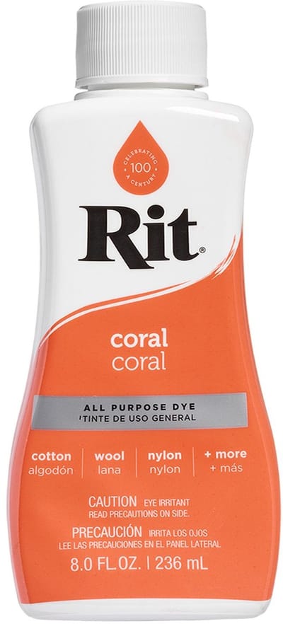 Rit Liquid Coral - Rit Dye - Rit