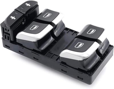 Ruitbedieningsschakelaar - Raamschakelaar Controller - Auto Onderhoud - Eenvoudige Installatie - 1 kg - Zwart