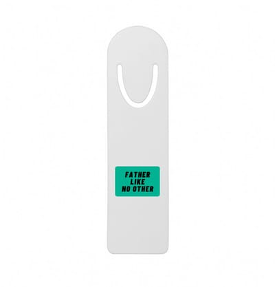 Hacebo® - father like no other metalen boekenlegger - Vader - geweldige vader - niemand anders - verjaardag - cadeau - kado - bedankje - geschenk Bladwijzer boekenleggers - 12.7 cm x 3.2cm