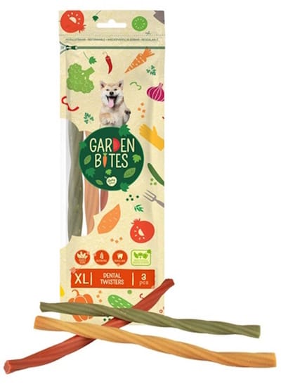 Duvo+ Garden Bites 3 dental twisters XL 25CM - 1 st