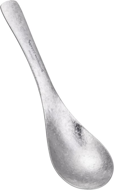 Lichtgewicht titanium lepel voor outdoor gebruik, herbruikbaar, ideaal voor kamperen, backpacken en reizen