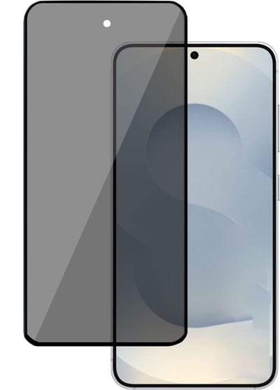 TechNow Privé Screenprotector geschikt voor Samsung Galaxy S25 - Privacy Beschermglas - Privacy Proteqt+