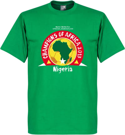 Nigeria Champions Of Africa 2013 T-shirt - XL