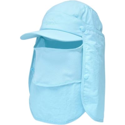 Zonnehoed, buiten vishoed, zonnebescherming voor heren, zomer sneldrogende hoed, baseballpet One Size white