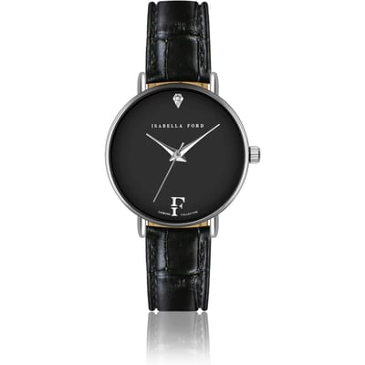 Lederen horloge voor vrouwen Isabella Ford Infinity