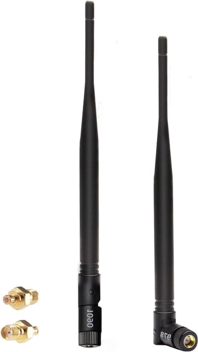 ADS-B Antenne Set - Luchtvaart Antenne - Signaal Ontvangst - Dubbele Frequentie - 21 cm - Zwart