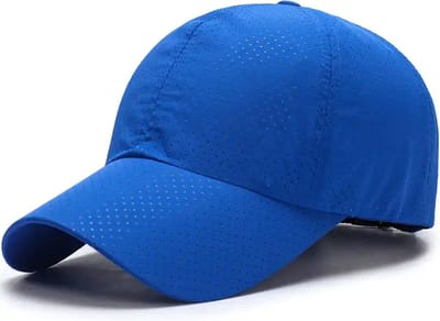 Hikr Sport Cap - Outdoor Pet - Koelpet - Ademend - Lichtgewicht - Running cap & hardloop pet - Sportieve Pet - Sports Cap - Wandelen & Fietsen - Blauw L/XL