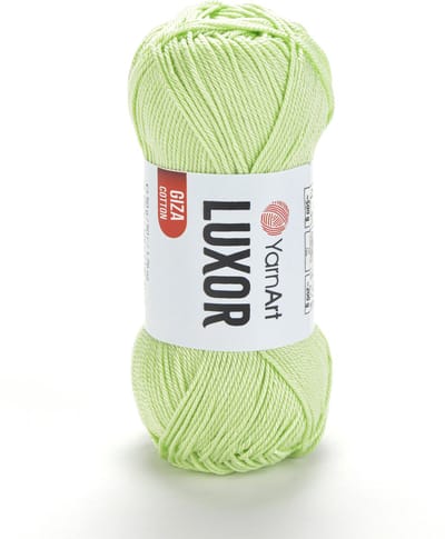YarnArt Luxor – Gemerceriseerd Katoen Garen – 50g – ±125m – Glanzend Haakgaren – Voor Kleding & Accessoires - Kleur 1212