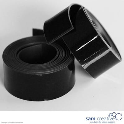 Sam Creative Magneetband 20mm - Whiteboard - Zwart - 2 rollen