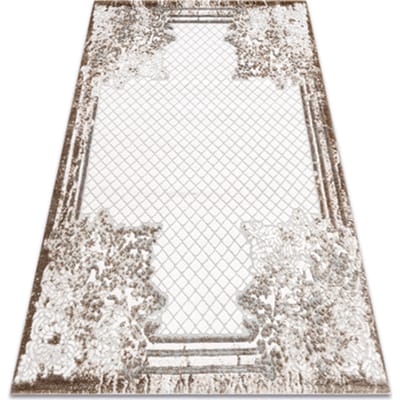 Kleden Rugsx Tapijt ACRYL VALS 039 45 Bloemen, kader 100x200 cm
