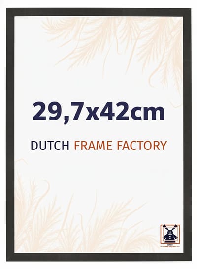 Fotolijst A3 29,7x42 cm - MDF - Zwart Mat - Benno
