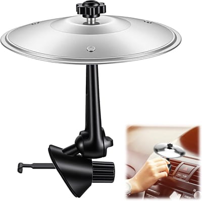 Mini Drum Cymbal voor Auto Air Vent, Geschikt als Grappig Muzikaal Gadget voor Alle Voertuigen, Creatief Accessoire voor Autoliefhebbers
