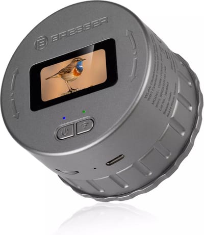 BRESSER Oculaircamera met WIFI 2K – Leg Gedetailleerde Beelden Vast van Sterren, Dieren en Microleven