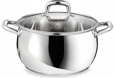 Maestro Kookpan met Deksel 16 cm - 2L RVS