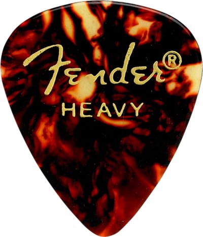 Fender 1980351900 351 Vorm Zware Schelp Gitaarpicks 12 Stuks