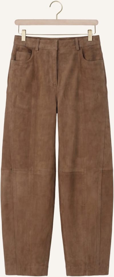 Ibana Paral Suede Broeken Dames - Bruin - Maat 38