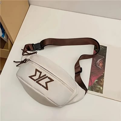 Livano Schoudertas - Dames - Heren - Crossbodytassen - Slingbag - Bag - Nektas - Nektasje - Messenger - Crossbody - Wit