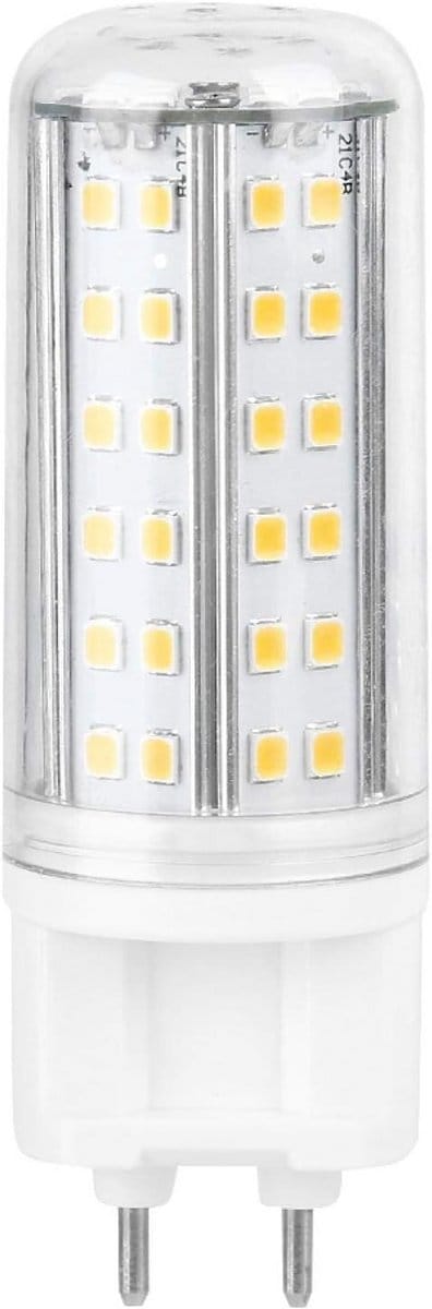 EVTSCAN G12 LED-maïslamp, lamp 10W Hight Bright Lamp Home met 85 LED-kralen AC85-265V voor verlichting in winkelcentra, gangen, cafetaria, woonkamer(Warm wit)