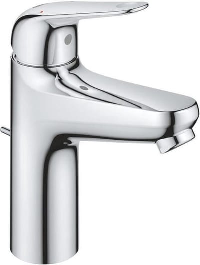 Grohe Swift - Wastafelkraan met afvoerplug, chroom 24325001