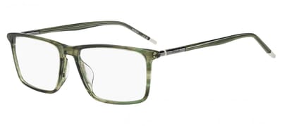 Hugo HG 1377/G Green horn 55/16/145 MAN Brilmonturen