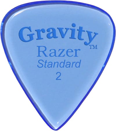 Gravity Guitar Picks GRAS2P Razer Standard 2,0 mm - Plectrum