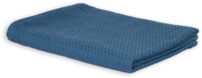 Unyqoos® Stijlvolle Wafeltextuur Sprei van Hoogwaardig Biologisch Katoen voor Elke Interieurstijl