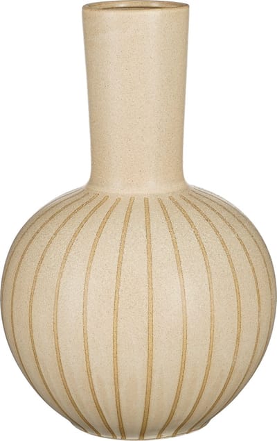 Mica Decorations Holm Vaas - H52 x Ø34 cm - Keramiek - Crème