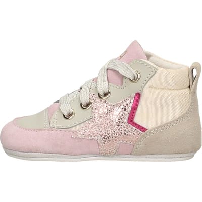 KEQ Meisjes Baby schoentjes Meisjes Baby schoentjes - Roze - Maat 22