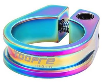Aluminium Quick Release Fiets Seat Klem 31.8mm - Multicolor voor Mountainbike