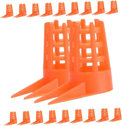 Veiligheidsset Bijenhouderij - Incubatie Kweekbeker - Bescherming Koninginnencellen - Robuuste Kunststof Constructie - 35 x 25 x 17 cm - Rood