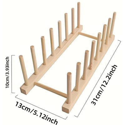 1 pièce Support de livre et étagère en bambou, Montage portable, Convient pour ranger des livres au chevet ou sur le bureau, Étagère de rangement en bois multifonctionnelle