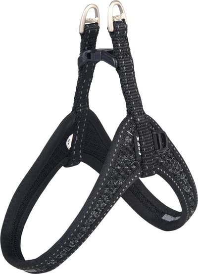Rogz Utility Fast Fit Tuig Zwart - Hondenharnas - 36 cm