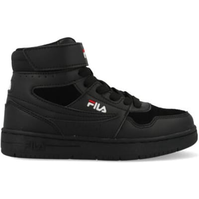 Fila Arcade Velcro Mid Kids Hoge sneakers - Leren Sneaker - Jongens - Zwart - Maat 30