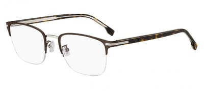 Hugo Boss BOSS 1729/G Matte brown silver 55/21/150 MAN Brilmonturen